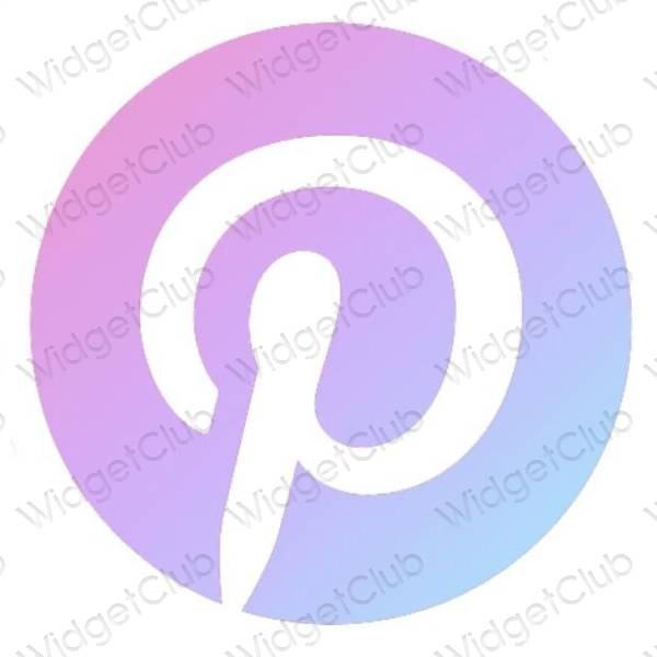 Icone delle app Pinterest estetiche