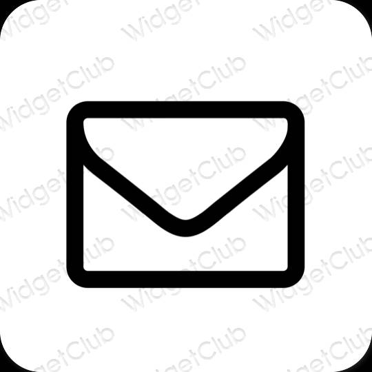 نمادهای برنامه زیباشناسی Mail