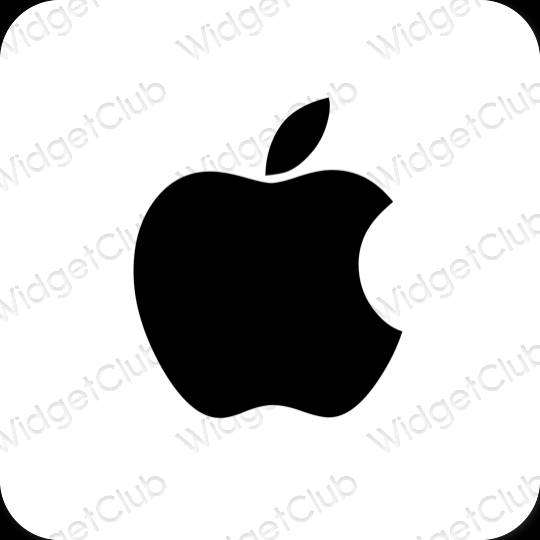 Estética Apple Store iconos de aplicaciones