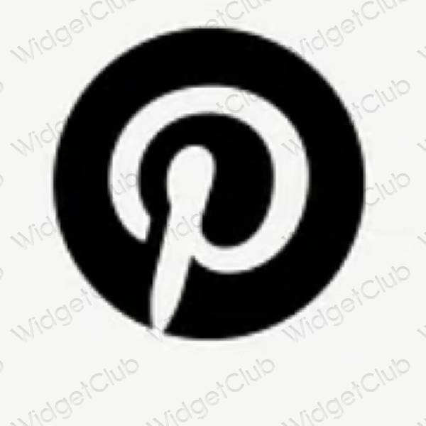 រូបតំណាងកម្មវិធី Pinterest សោភ័ណភាព