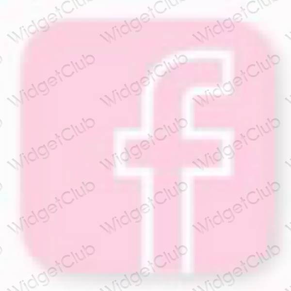 រូបតំណាងកម្មវិធី Facebook សោភ័ណភាព