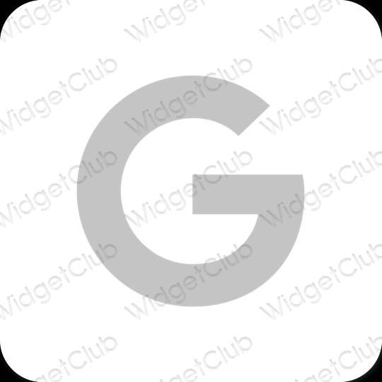 Esthetische Google app-pictogrammen