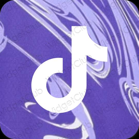 Estética TikTok iconos de aplicaciones