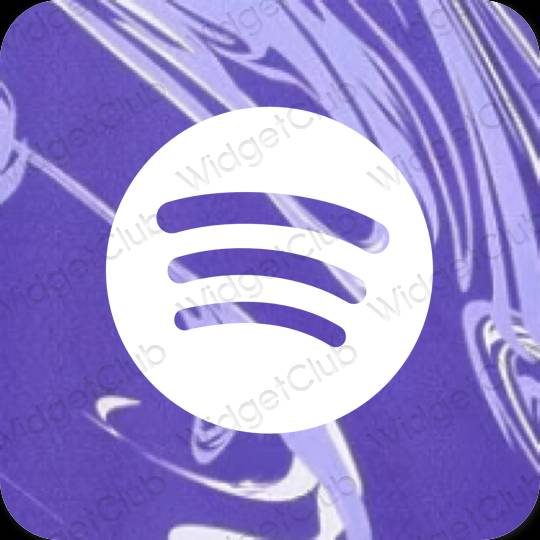 Esteettiset Spotify sovelluskuvakkeet