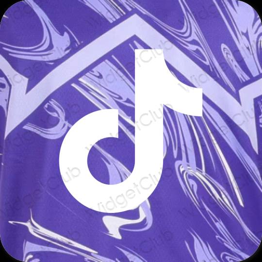 Icônes d'application TikTok esthétiques