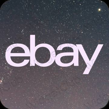 Estetiska eBay appikoner