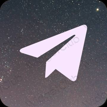 Estetske Telegram ikone aplikacij