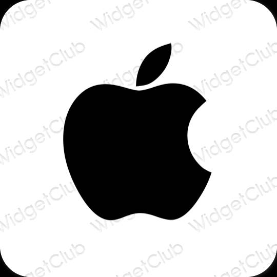 ესთეტიკური Apple Store აპლიკაციის ხატები