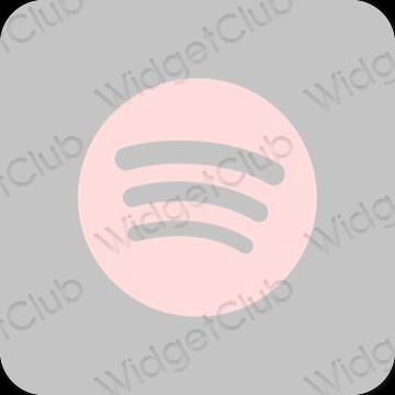 រូបតំណាងកម្មវិធី Spotify សោភ័ណភាព