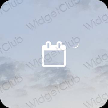 Esthetische Calendar app-pictogrammen