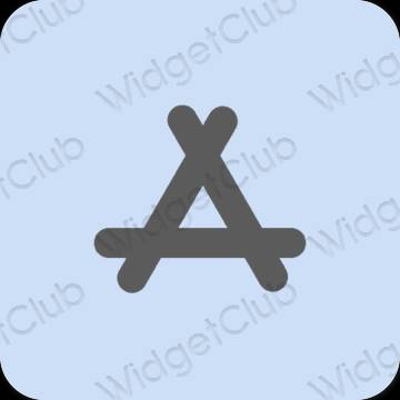 Estético roxo AppStore ícones de aplicativos