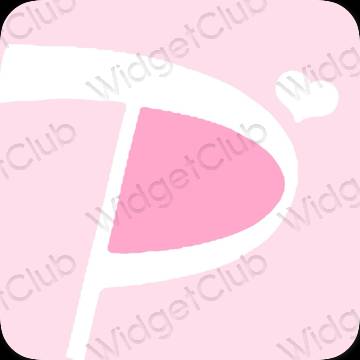 Ästhetische PayPay App-Symbole