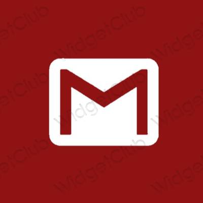 Estetiska Gmail appikoner
