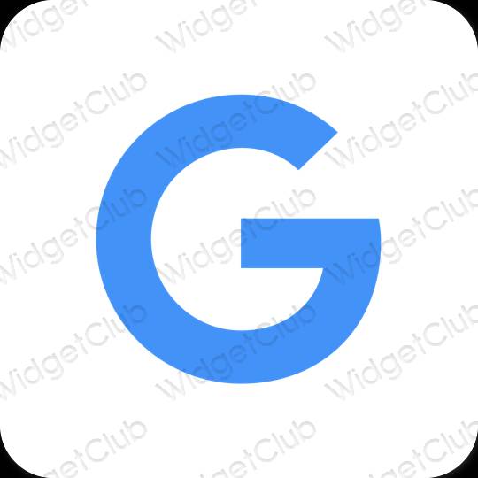 Icônes d'application Google esthétiques