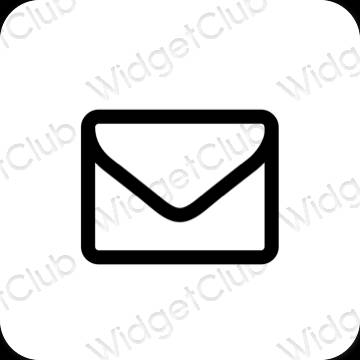 جمالية Mail أيقونات التطبيقات