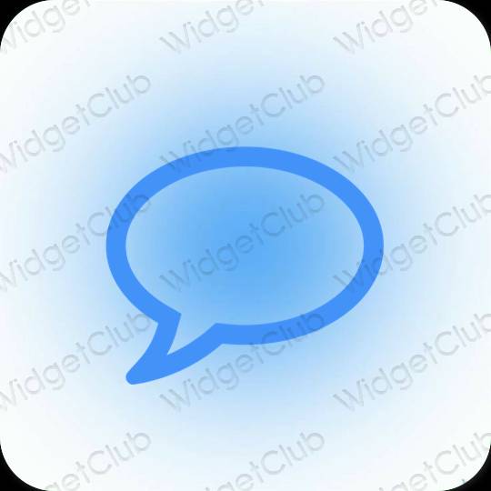 Esthetische Messages app-pictogrammen