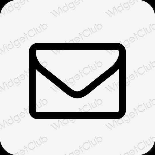 Ästhetische Mail App-Symbole