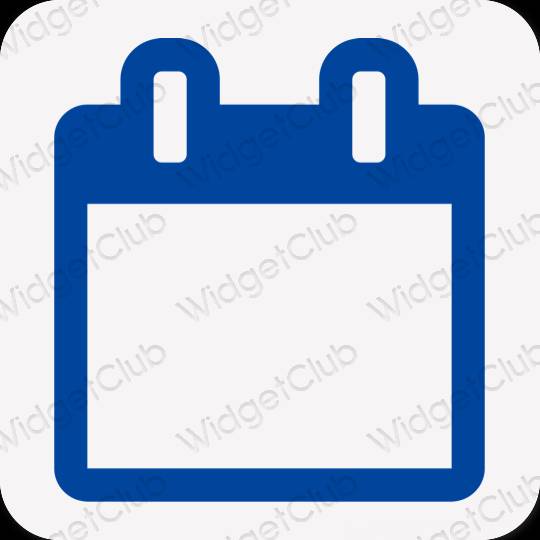 Stijlvol paars Calendar app-pictogrammen