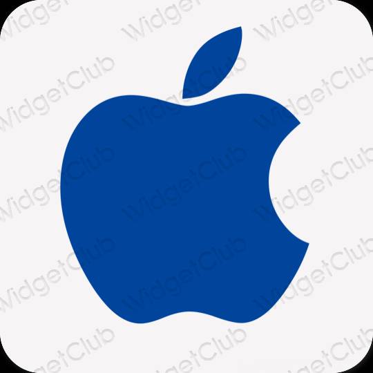 جمالي ليلكي Apple Store أيقونات التطبيق