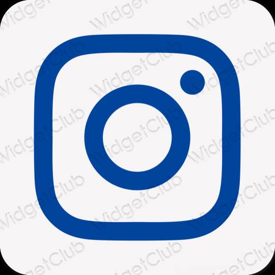 Pictograme pentru aplicații Instagram estetice