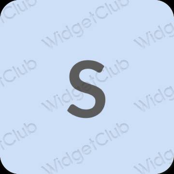 Stijlvol paars SHEIN app-pictogrammen