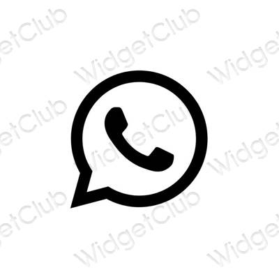 Estetické ikony aplikací Messenger