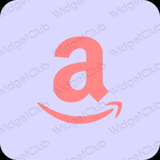 Estetico porpora Amazon icone dell'app