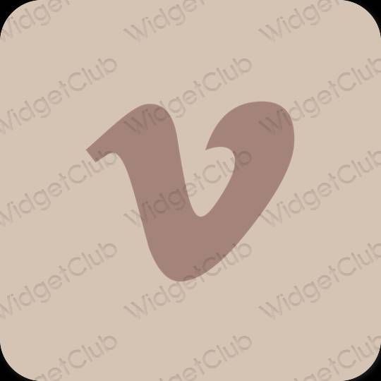 Aesthetic Vimeo app icons