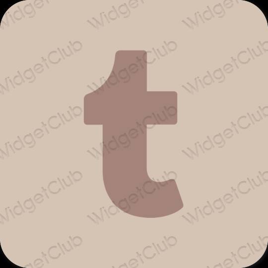 Aesthetic Tumblr app icons