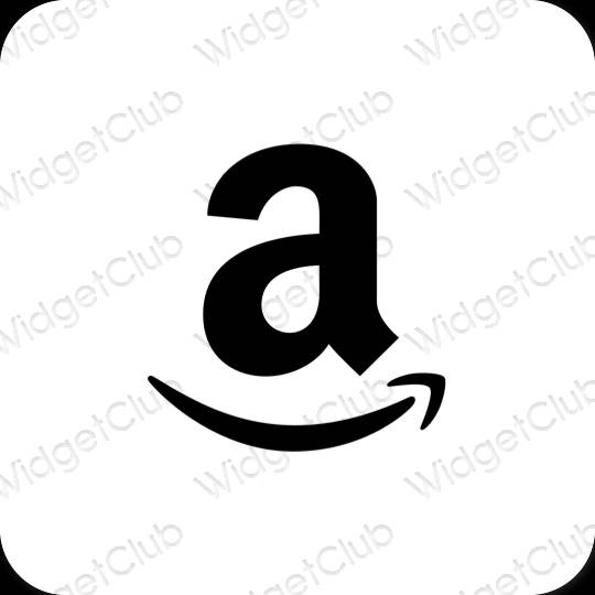 Esthetische Amazon app-pictogrammen