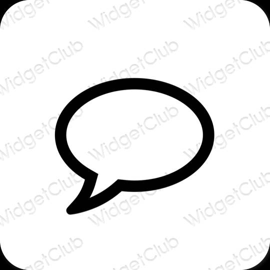 Естетске Messages иконе апликација