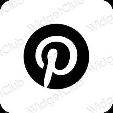 Aesthetic Pinterest app icons