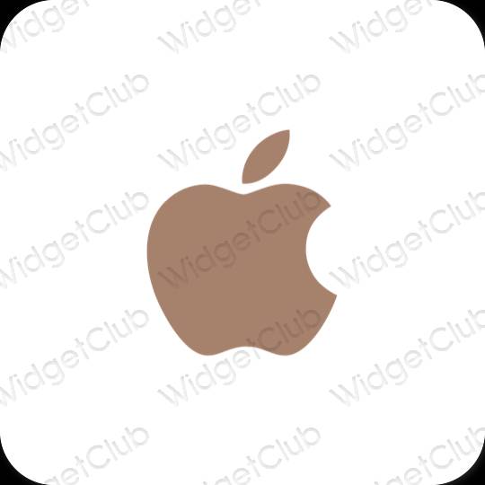 Ästhetische Apple Store App-Symbole