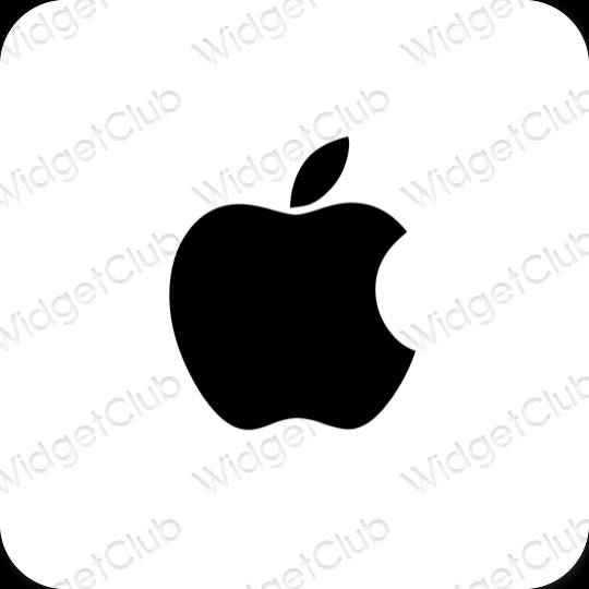 ესთეტიკური Apple Store აპლიკაციის ხატები