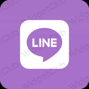 美学LINE 应用程序图标