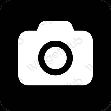 Icônes d'application Camera esthétiques