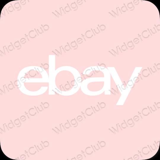 Aesthetic eBay app icons