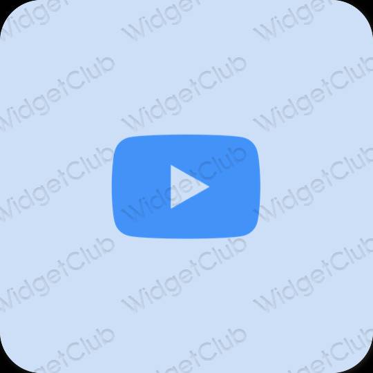 Estetico porpora Youtube icone dell'app