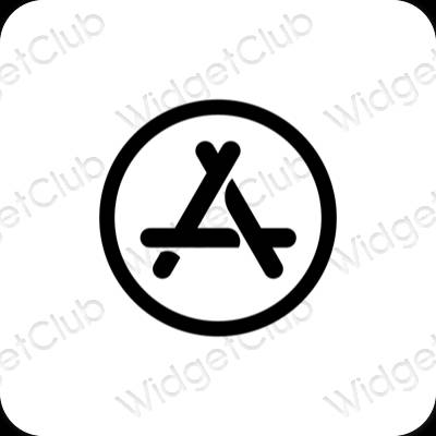 Estética AppStore ícones de aplicativos