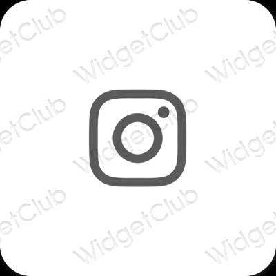 Ästhetische Instagram App-Symbole