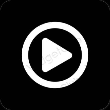 نمادهای برنامه زیباشناسی Youtube