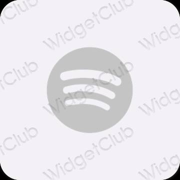 Biểu tượng ứng dụng Spotify thẩm mỹ