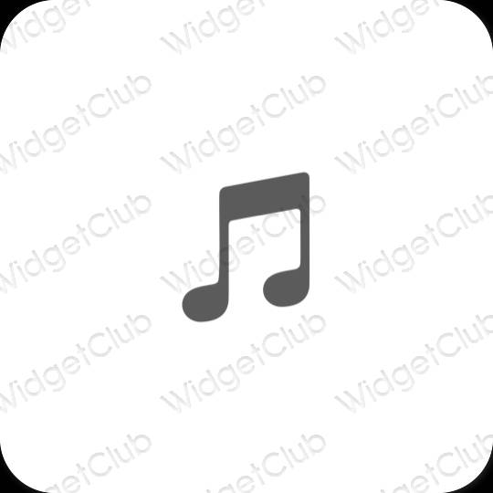 Biểu tượng ứng dụng Apple Music thẩm mỹ