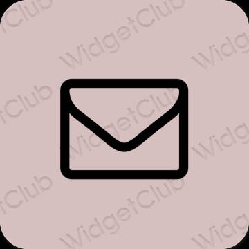 Stijlvol roze Messages app-pictogrammen