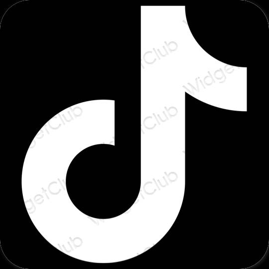 TikTok おしゃれアイコン画像素材