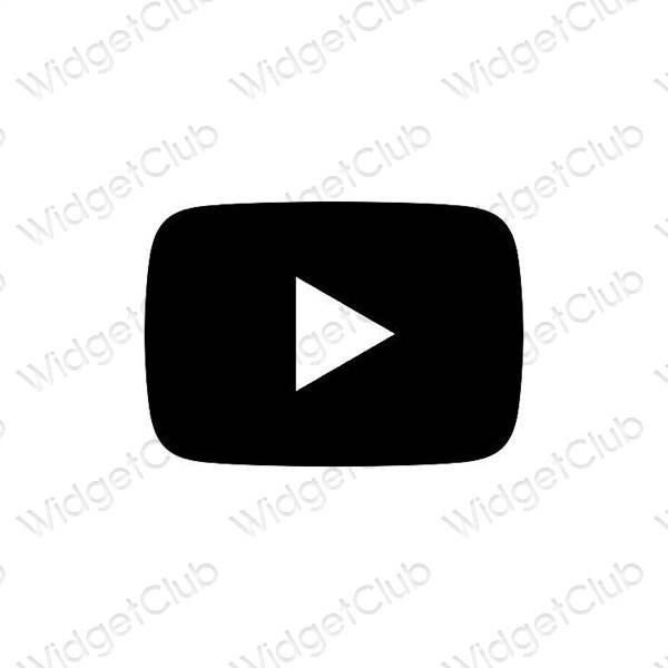 Estetske Youtube ikone aplikacij