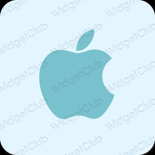 Aesthetic purple Apple Store app icons