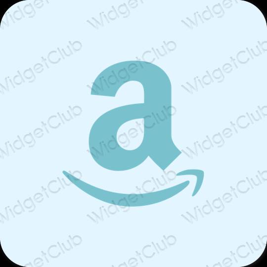 Stijlvol paars Amazon app-pictogrammen