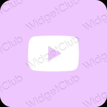 Aesthetic Youtube app icons