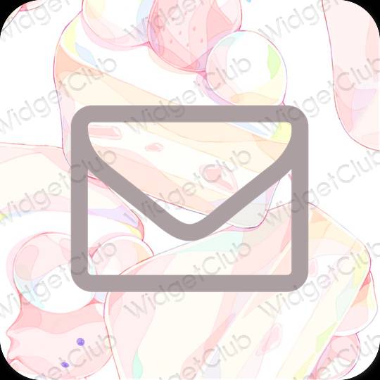 نمادهای برنامه زیباشناسی Mail